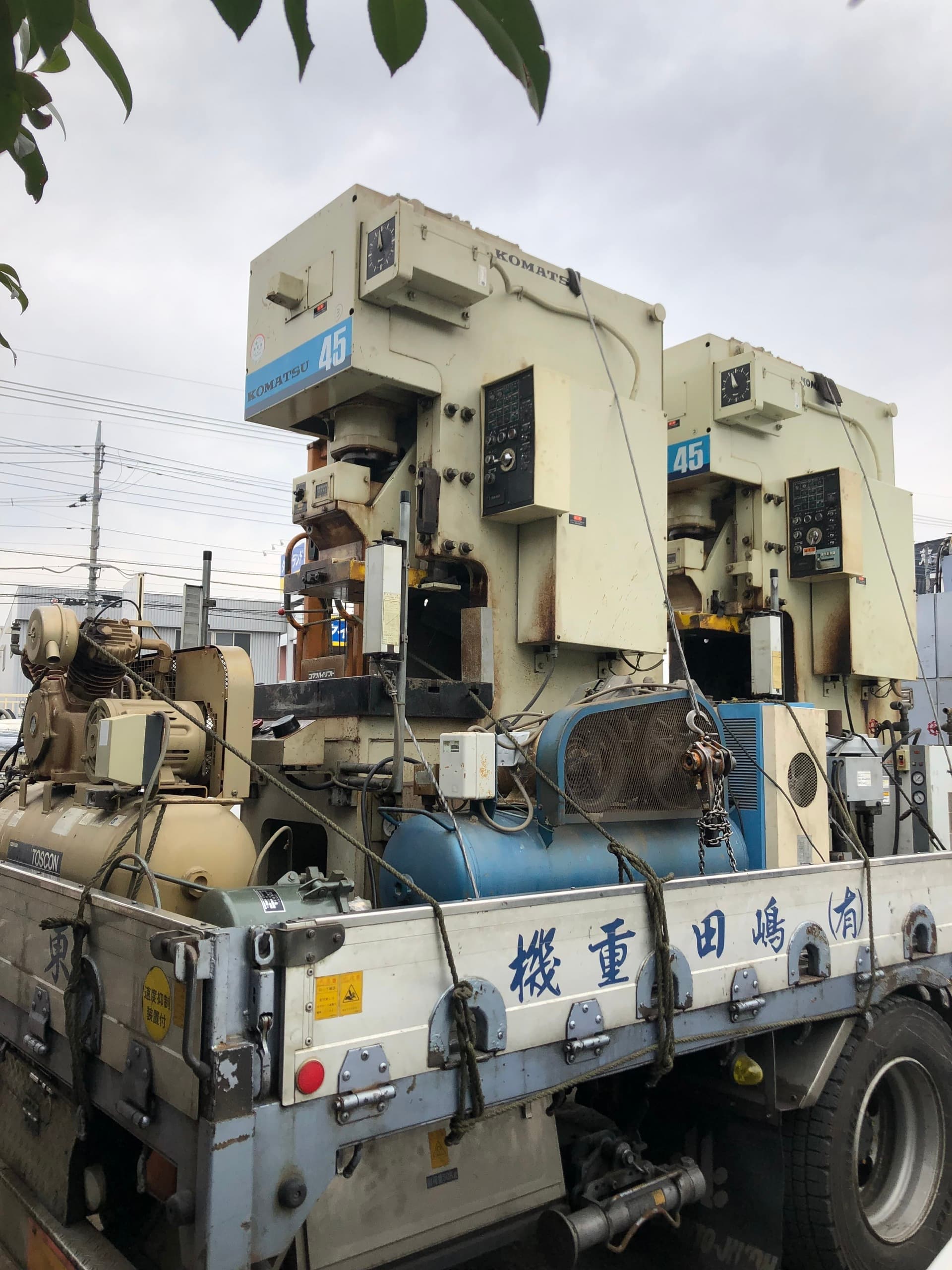 Komatsu OBS & Mechanical C-Frame Presses (45t - 150t) - Image 2